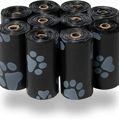 犬用 うんち袋 肉球柄 厚手タイプ 替えロール